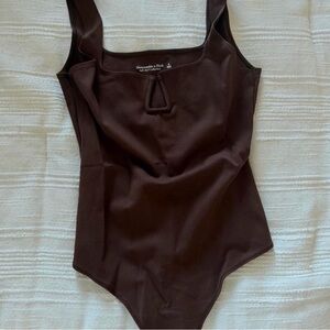 Abercrombie & Fitch Chocolate Brown Bodysuit